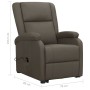 Sillón elevable cuero sintético gris | Foro24.es | Tu tienda online para hogar, jardín y más Foro24.es