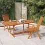 Mesa de jardín madera maciza de eucalipto 200x100x75 cm de vidaXL, Mesas de jardín - Ref: Foro24-316068, Precio: 227,14 €, De...