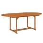 Mesa de jardín madera maciza de eucalipto 200x100x75 cm by vidaXL, Garden tables - Ref: Foro24-316068, Price: 230,21 €, Disco...