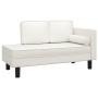 Sofá diván con cojines y cojín de cabeza cuero sintético crema von , Sofas - Ref: Foro24-340696, Preis: 192,85 €, Rabatt: %