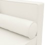 Sofá diván con cojines y cojín de cabeza cuero sintético crema von , Sofas - Ref: Foro24-340696, Preis: 192,85 €, Rabatt: %