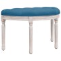 Banco de terciopelo azul 81,5x41x49 cm | Foro24.es | Tu tienda online para hogar, jardín y más Foro24.es