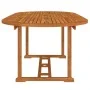 Mesa de jardín madera maciza de eucalipto 200x100x75 cm de vidaXL, Mesas de jardín - Ref: Foro24-316068, Precio: 227,14 €, De...