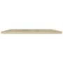 Estante estantería 4 uds contrachapada roble Sonoma 80x40x1,5cm by , Shelves - Ref: Foro24-805336, Price: 41,19 €, Discount: %