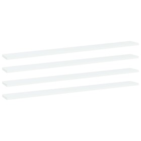 Estante para estantería 4 uds contrachapada blanco 100x10x1,5cm by , Shelves - Ref: Foro24-805362, Price: 23,86 €, Discount: %
