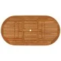 Mesa de jardín madera maciza de eucalipto 200x100x75 cm de vidaXL, Mesas de jardín - Ref: Foro24-316068, Precio: 227,14 €, De...