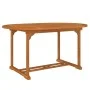 Mesa de jardín madera maciza de eucalipto 200x100x75 cm de vidaXL, Mesas de jardín - Ref: Foro24-316068, Precio: 227,14 €, De...