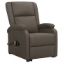 Sillón de masaje elevable cuero sintético gris de , Sillones de masaje eléctricos - Ref: Foro24-329695, Precio: 348,83 €, Des...