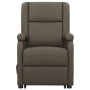 Sillón de masaje elevable cuero sintético gris de , Sillones de masaje eléctricos - Ref: Foro24-329695, Precio: 348,83 €, Des...