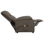 Sillón de masaje elevable cuero sintético gris de , Sillones de masaje eléctricos - Ref: Foro24-329695, Precio: 348,83 €, Des...