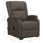 Sillón de masaje elevable cuero sintético gris de , Sillones de masaje eléctricos - Ref: Foro24-329695, Precio: 348,83 €, Des...