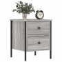 Mesita de noche madera de ingeniería gris Sonoma 40x42x50 cm de , Mesitas de noche - Ref: Foro24-825989, Precio: 40,72 €