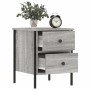 Mesita de noche madera de ingeniería gris Sonoma 40x42x50 cm | Foro24.es | Tu tienda online para hogar, jardín y más Foro24.es