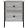 Mesita de noche madera de ingeniería gris Sonoma 40x42x50 cm | Foro24.es | Tu tienda online para hogar, jardín y más Foro24.es