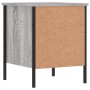 Mesita de noche madera de ingeniería gris Sonoma 40x42x50 cm | Foro24.es | Tu tienda online para hogar, jardín y más Foro24.es