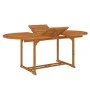 Mesa de jardín madera maciza de eucalipto 200x100x75 cm de vidaXL, Mesas de jardín - Ref: Foro24-316068, Precio: 227,14 €, De...
