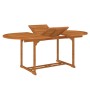 Mesa de jardín madera maciza de eucalipto 200x100x75 cm by vidaXL, Garden tables - Ref: Foro24-316068, Price: 230,21 €, Disco...