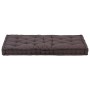 Cojín para palés algodón gris antracita 120x80x10 cm by , Cushions for chairs and sofas - Ref: Foro24-48676, Price: 71,96 €, ...