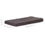 Cojín para palés algodón gris antracita 120x80x10 cm by , Cushions for chairs and sofas - Ref: Foro24-48676, Price: 71,96 €, ...
