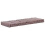 Cojín para palés algodón gris taupe 120x40x7 cm by , Cushions for chairs and sofas - Ref: Foro24-48681, Price: 43,78 €, Disco...