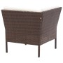 Set muebles de jardín 8 piezas y cojines ratán sintético marrón by , Garden sets - Ref: Foro24-48951, Price: 548,21 €, Discou...
