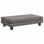 Cama de perros con extensión cuero sintético gris 100x50x30 cm by , Beds for dogs - Ref: Foro24-172029, Price: 139,28 €, Disc...