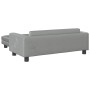 Cama de perros con extensión terciopelo gris claro 100x50x30 cm von , Betten für Hunde - Ref: Foro24-172020, Preis: 143,80 €,...