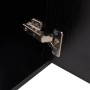 Conjunto de muebles de baño con lavabo y grifo 11 piezas negro by , Bathroom furniture - Ref: Foro24-273687, Price: 459,69 €,...