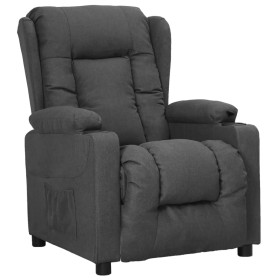 Sillón reclinable de tela gris oscuro by , Armchairs - Ref: Foro24-339049, Price: 225,63 €, Discount: %