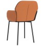 Sillas de comedor 2 unidades cuero sintético y tela negro by , dining chairs - Ref: Foro24-344754, Price: 116,33 €, Discount: %