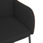 Sillas de comedor 2 unidades cuero sintético y tela negro by , dining chairs - Ref: Foro24-344754, Price: 116,33 €, Discount: %
