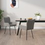 Sillas de comedor giratorias 2 unidades tela gris claro von , Essstühle - Ref: Foro24-344831, Preis: 130,45 €, Rabatt: %