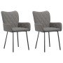 Sillas de comedor giratorias 2 unidades tela gris claro von , Essstühle - Ref: Foro24-344831, Preis: 130,45 €, Rabatt: %