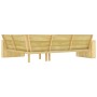 Juego de muebles de jardín 4 piezas madera de pino impregnada by , Garden sets - Ref: Foro24-3053193, Price: 764,57 €, Discou...