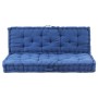 Cojines para muebles de palés 2 unidades algodón azul claro by , Cushions for chairs and sofas - Ref: Foro24-3053641, Price: ...