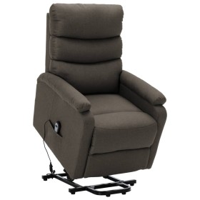 Comprar Sillón elevable tela gris taupe