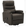 Sillón elevable tela gris taupe | Foro24.es | Tu tienda online para hogar, jardín y más Foro24.es