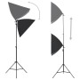 Kit de estudio fotográfico con luces softbox, fondo y reflector de , Flashes e iluminaciones de estudio - Ref: Foro24-3067051...