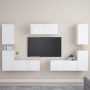 Set de muebles de salón TV 7 piezas madera de ingeniería blanco von , TV-Möbel - Ref: Foro24-3078672, Preis: 263,04 €, Rabatt: %