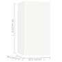 Set de muebles de salón TV 6 piezas madera de ingeniería blanco von , TV-Möbel - Ref: Foro24-3078679, Preis: 202,76 €, Rabatt: %