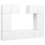 Set de muebles de salón TV 6 piezas madera de ingeniería blanco von , TV-Möbel - Ref: Foro24-3078698, Preis: 222,88 €, Rabatt: %