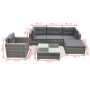Set de muebles de jardín 6 pzas y cojines ratán sintético gris by , Garden sets - Ref: Foro24-42744, Price: 441,24 €, Discoun...