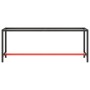 Estructura banco de trabajo metal negro y rojo mate 210x50x79cm by , Table legs - Ref: Foro24-151454, Price: 86,25 €, Discoun...