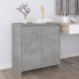 Aparador de madera contrachapada gris hormigón 70x41x75 cm by , Sideboards - Ref: Foro24-809741, Price: 72,08 €, Discount: %