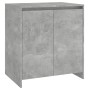 Aparador de madera contrachapada gris hormigón 70x41x75 cm by , Sideboards - Ref: Foro24-809741, Price: 72,08 €, Discount: %