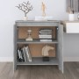 Aparador de madera contrachapada gris hormigón 70x41x75 cm by , Sideboards - Ref: Foro24-809741, Price: 72,08 €, Discount: %