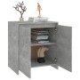Aparador de madera contrachapada gris hormigón 70x41x75 cm by , Sideboards - Ref: Foro24-809741, Price: 72,08 €, Discount: %