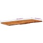 Encimera para armario tocador madera maciza acacia 140x52x3,8cm von , Beckenzubehör - Ref: Foro24-286326, Preis: 219,31 €, Ra...