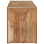 Banco de madera maciza de acacia 160x38x45 cm by , Dining and kitchen benches - Ref: Foro24-351646, Price: 159,09 €, Discount: %