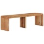 Banco de madera maciza de acacia 160x38x45 cm by , Dining and kitchen benches - Ref: Foro24-351646, Price: 159,09 €, Discount: %